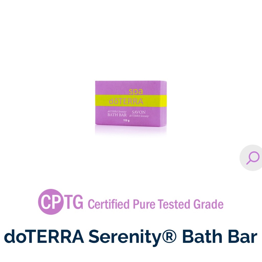 Dōterra Serenity Solid Bath Soap - Sealed